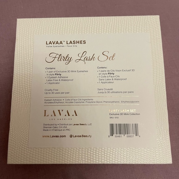 LAVAA Lash Set - Flirty Lashes - NEW - Picture 3 of 4